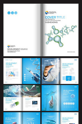 生物醫(yī)療醫(yī)學(xué)研究科技畫冊